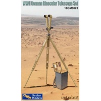  Gecko 1/16 German Binocular Telescope Set Plastic Model Kit GM16023