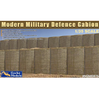 Gecko 1/35 Modern Military Sand Gabion Plastic Model Kit GM35075