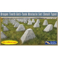 Gecko 1/35 Dragon Teeth Anti-Tank Obstacle Set Plastic Model Kit GM35084
