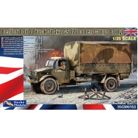 Gecko 1/35 Bedford OYD Truck 3t 4x2 GS (Wooden Cargo Body) Plastic Model Kit GM35153