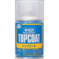 Mr Topcoat Semi Gloss  Clear