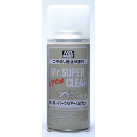 Mr Sup Clear UV Cut Flat Spray GNB523