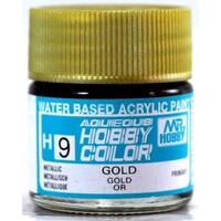 MR HOBBY Aqueous Metallic Gloss Gold