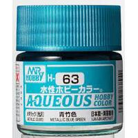 MR HOBBY Aqueous Met Gloss Blue Green