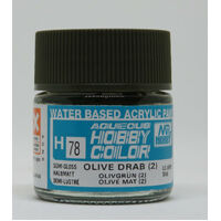 MR HOBBY Aqueous Sem Gloss Olive Drab 2