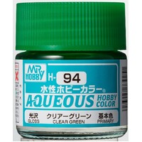 MR HOBBY Aqueous Gloss Clear Green GNH094