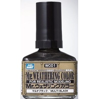 Mr Weathering Color Multi Black GNWC01