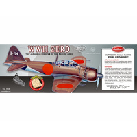 GUILLOW'S MITSUBISHI ZERO WWII KIT GUILL404LC