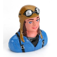 Hangar 9 1/6 Pilot - Linda with Helmet & Goggles