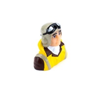 HANGAR 9 1/8 SCALE WWII PILOT WITH VEST YELLOW