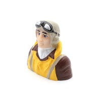 HANGAR 9 1/7 SCALE WWII PILOT WITH VEST YELLOW