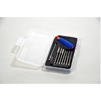 Tool Set tip with handle/case 9pce HB-87337