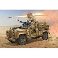 HobbyBoss 1/35 Land Rover WMIK w/ MILAN ATGM Plastic Model Kit [82447]