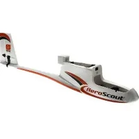 Hobbyzone Fuselage with Elevator and Rudder Servos, AeroScout HBZ3801