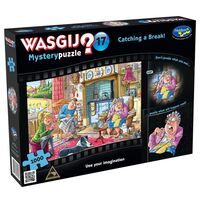 HOLDSON WASGIJ  CATCHING A BREAK   1000 PC JIGSAW HOL772391