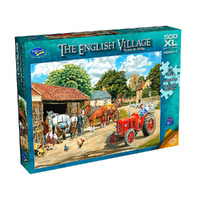 ENGLISH VILLAGE PASSING THE SMITHY 500pcXL HOL772643