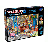 WASGIJ? MYSTERY 18 GRABBING A QUICK BITE! 1000PCS HOL772896