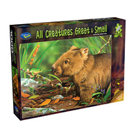 HOLDSON ALL CREATURES GREAT AND SMALL WOMBAT 1000 PCS JIGSAW