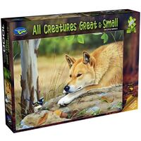HOLDSON ALL CREATURES GREAT AND SMALL DINGO 1000 PC JIGSAW