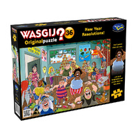 WASGIJ? ORIGINAL 36 NEW YEAR RESOLUTIONS  1000PCS HOL773893