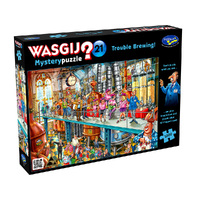 WASGIJ? MYSTERY 21 ...TROUBLE BREWING! 1000 PCS HOL774364