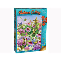 NATURE'S CALL 500pcXL SILVER STAR HUMMINGBIRDS HOL774500