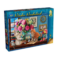 WINDOW WONDERLAND 2 PETAL & PAWS 1000PCS HOL774548