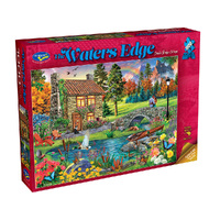 WATER'S EDGE COBBLE BRIDGE COTTAGE HOL774906 1000 PCS