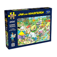 JAN VAN HAASTEREN CAMPING IN THE FOREST 1000 PCS HOL774951