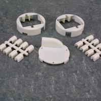 Hitec Servo Wing Mount Set (Hs-80/81, Fp-S143, Nes-341, 94501)