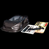 1/8 GREY GT Concept Car Clear Body + Win