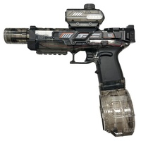 Huidi Electric Water Pistol with Light & Recoil Effect (Grey) HUI-727-G