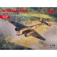 ICM 1/48 HP.52 Hampden B.Mk.I WWII British Bomber Plastic Model Kit 