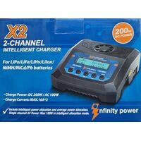 Infinity Power X2MINI Charger (Dual charger)
