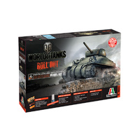 ITALERI 1/35 WORLD OF TANKS M4 SHERMAN ITA-36503