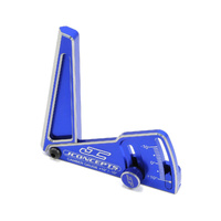 Aluminium Camber Gauge, 85mm  - blue