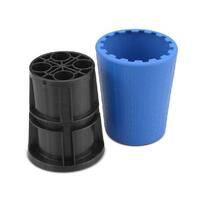EXO 10TH SCALE SHOCK STAND AND CUP Blue