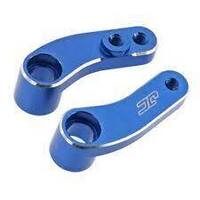 B6|B6D ALUMINUM STEERING BELLCRANKS Blue