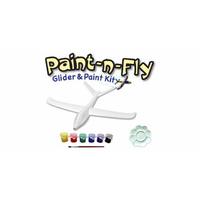 EAGLE PAINT N FLY GLIDER W/PAINT