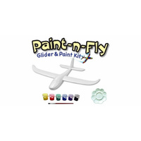 TWISTER PAINT N FLY GLIDER W/PAINT