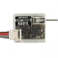 JR DMSS RA01L Remote Receiver, Short Range Telemetry, Carbon Friendly