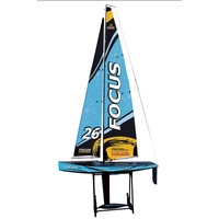 Joysway Focus V3 One Metre Sailboat 995mm Carbon Mast RTR - Blue JW-8812B
