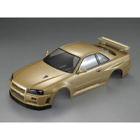 KILLERBODY NISSAN SKYLINE R34 195MM FINISHED BODY-GOLD KB48645