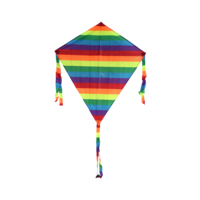 DIAMOND RAINBOW SINGLE LINE KITE