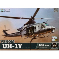 Kitty Hawk 1/48 UH-1Y "Venom" Plastic Model Kit KH80124