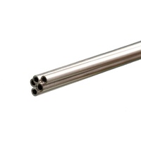 K&S 1108 ROUND ALUMINUM TUBE .014 WALL (36IN LENGTHS) 3/32IN (1 tube per bag x 5 bags) 