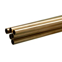 K&S 1148 ROUND BRASS TUBE .014 WALL (36IN LENGTHS) 7/32IN 1 tube 