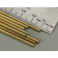 HEX BAR,BRASS 1/16x12  6 PCS DNR