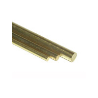 K&S 159F BRASS ROD (36IN LENGTHS) .020 