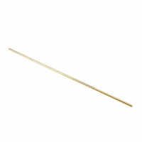K&S 3950 ROUND BRASS ROD (1 METER) .5MM DIAMETER  5PCS
